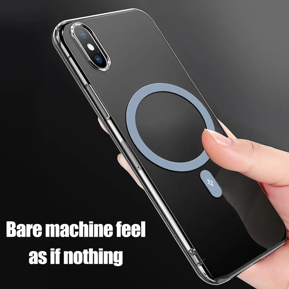 5-1Pcs Universal Metal Plate Ring for Magsafe Magnetic Wireless Charger Iron Sheet Sticker Car Phone Holder for IPhone 15 14 13