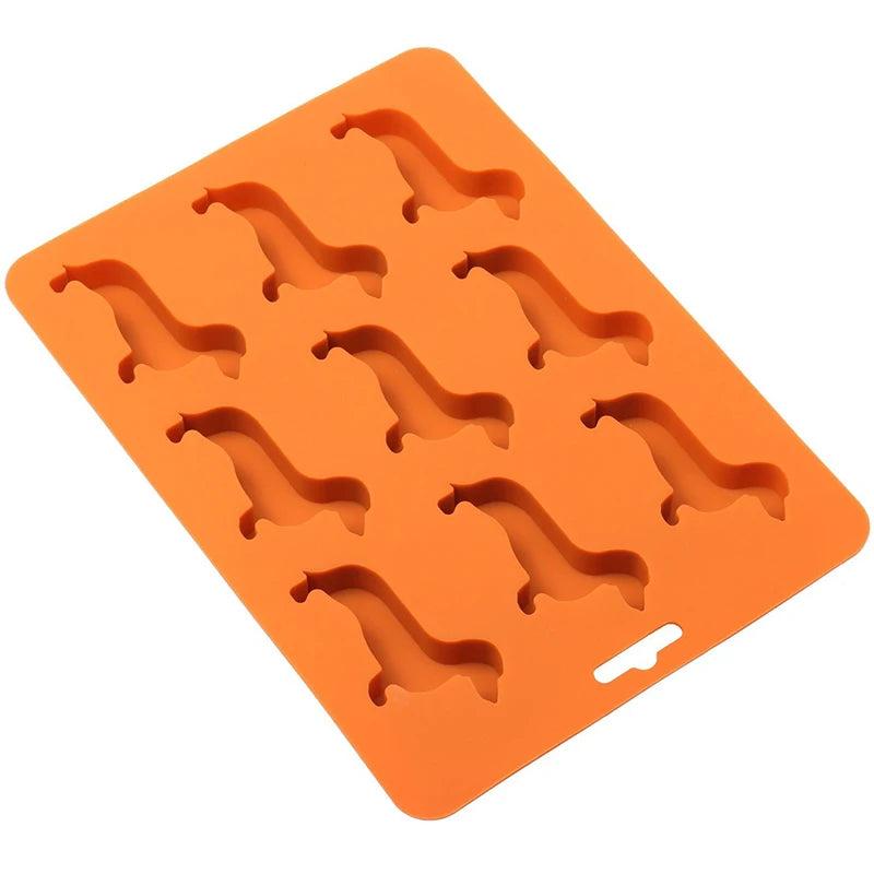 Creative Silicone Dachshund Puppy Shaped Ice Cube Chocolate Cookie Mold DIY Home Ice Tray Kitchen Tools silicone mold gadgets