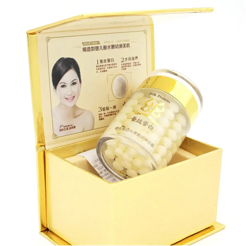 60g Collagen Protein Moisturizer Face Cream Anti Wrinkle Age Anti Acne Whitening Cream Bioaqua Silk Skin Care Ageless Products