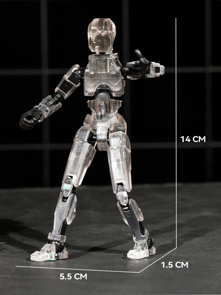 Dummy 13 Multi Jointed Movable Robot 3D Printed Mannequin