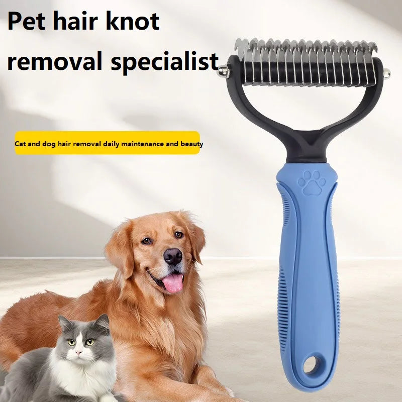 Dog Cats Comb Brush for Dog Grooming Shedding Short Hair Puppy