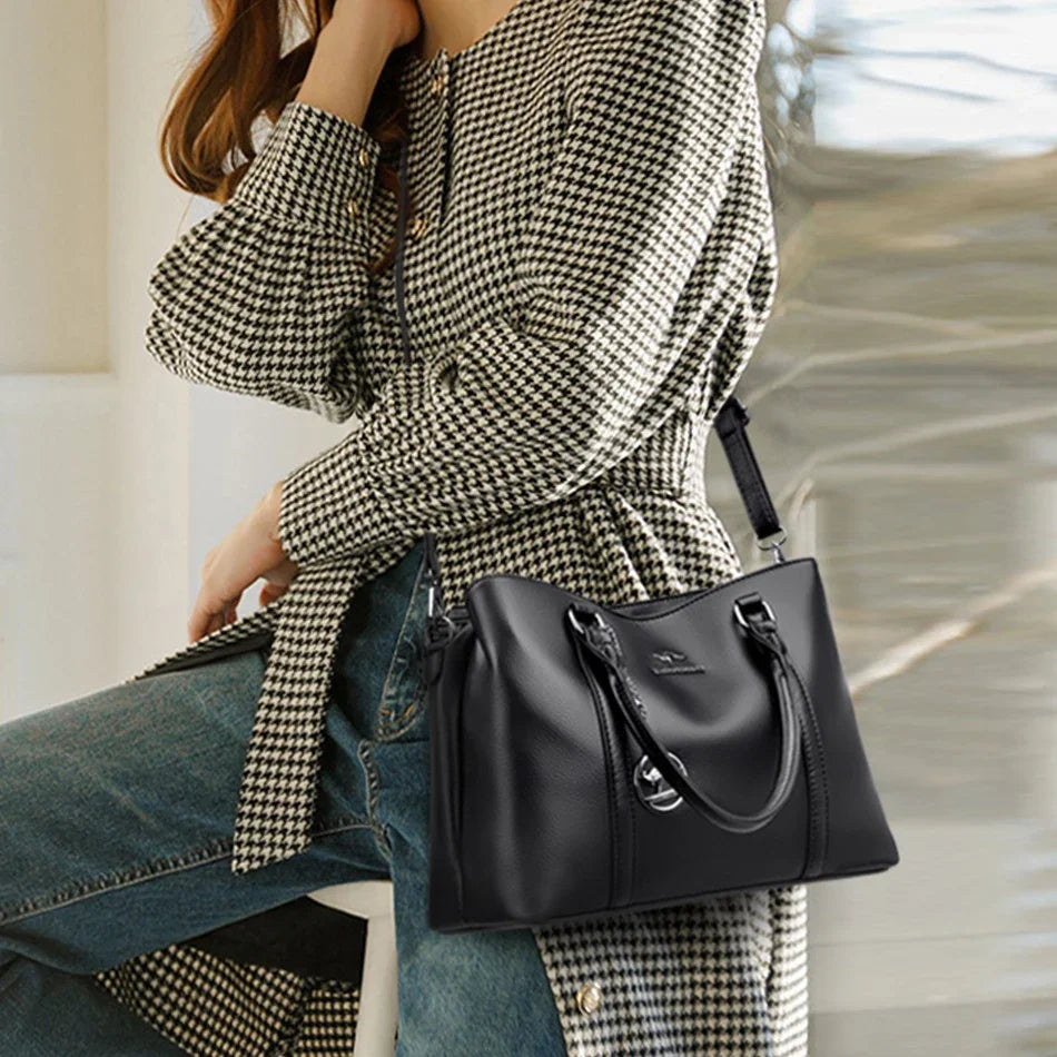 Genuine Brand Luxury Designer Women Bags High Quality Leather