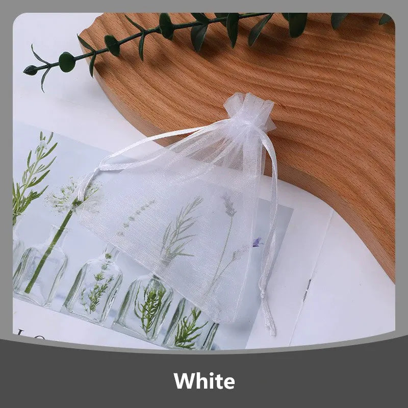 Lot 7x9 9x12 10x15 13x18CM Organza Bags Jewelry Bag
