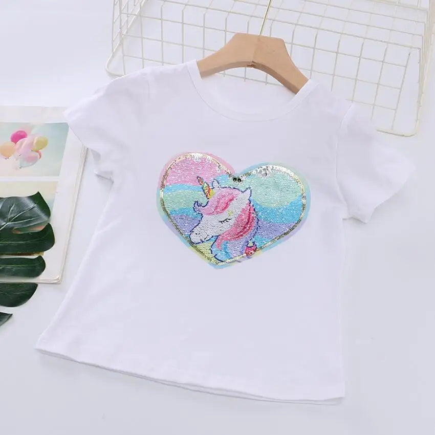 Cute Cat Baby Girls Hoody Sweatshirt Toddler Kids Cotton Sequins Cartoon Sweater Children Spring Autumn Clothes Tops