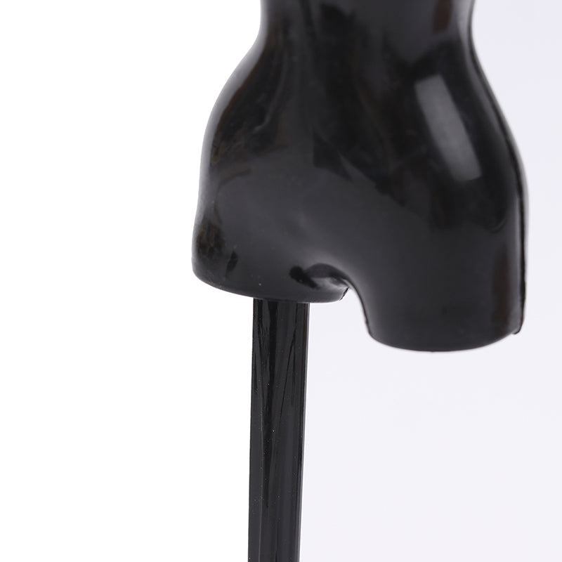 Innovative Scale 1:6 Mini Black White Display Stand Holder Standing Toy Doll Accessories Dress DIY Clothes Mannequin Model