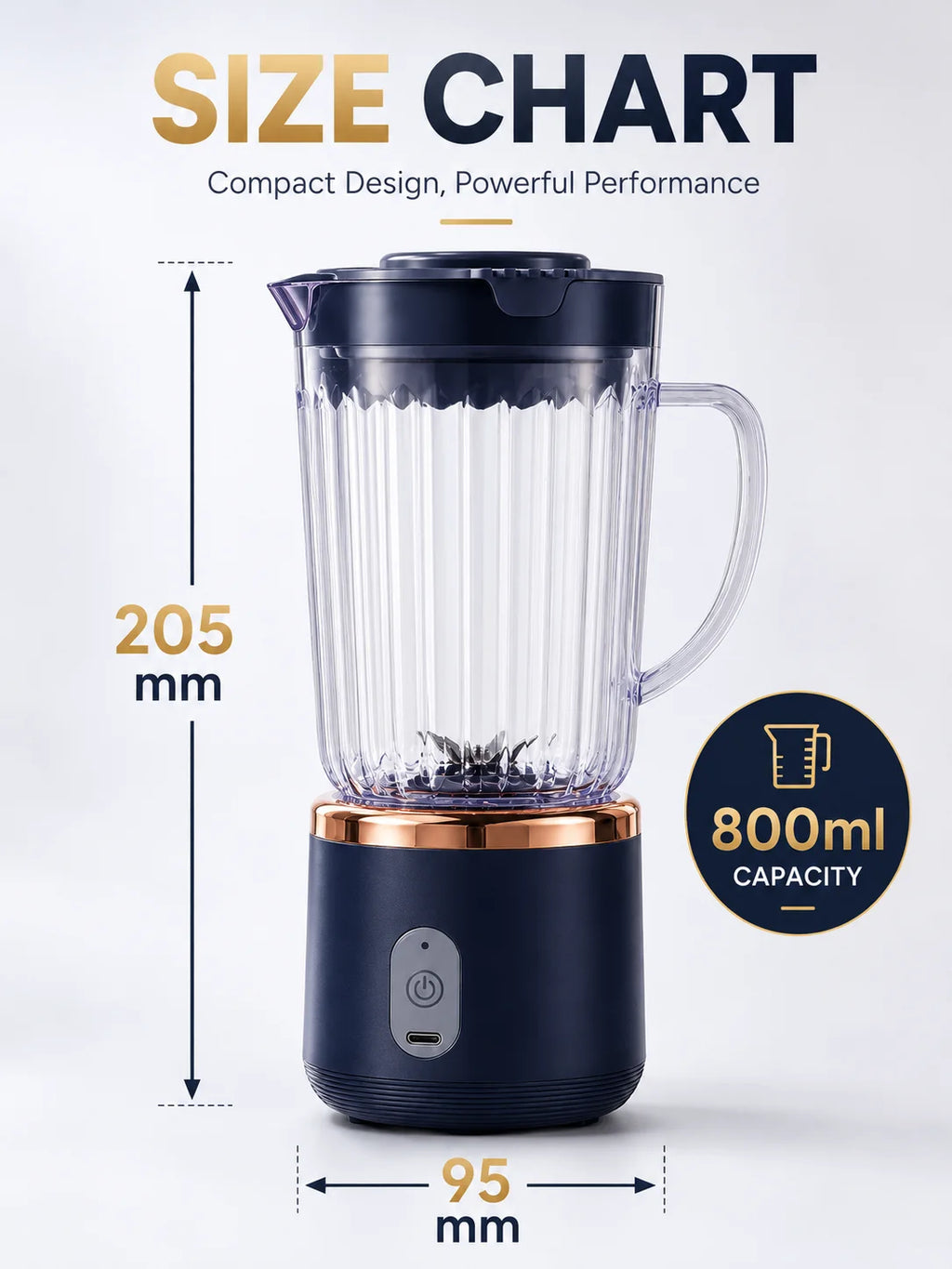 Food Grade 800ml Wireless Blender 1500mAh Battery 6 Blade Fruit Juicer Cup 30W Portable Smoothie Mixer For Shakes Drinks