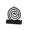 Anti-Scald Mosquito Coil Holder With Tray Creative Wrought Iron Triangular Shape Mosquito Repellent Incense Rack Home Decor Tool