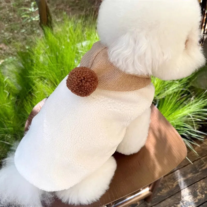 Thick Warm Winter Dog Coat Fleece Dog Jacket Pet Hooded Sweatshirt Chihuahua Bichon Dachshund Dog Clothes Kitten Puppy Overalls
