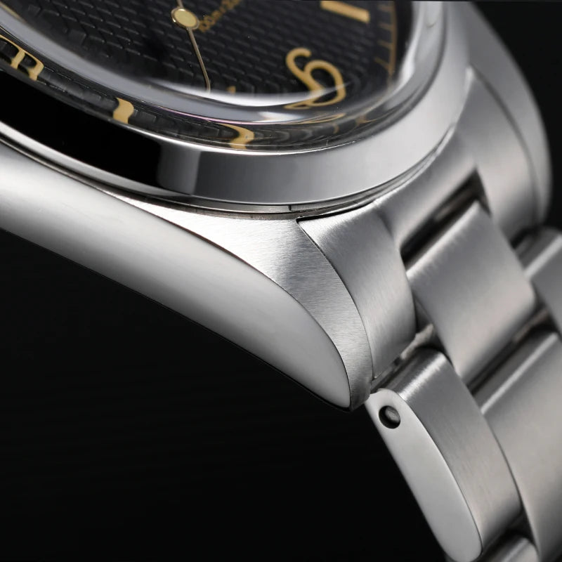 ADDIESDIVE New Men's Analog Watch 100 Meters Bubble Mirror