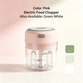 1PC Electric Mini Garlic Chopper 250ml