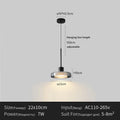 Menvix Nordic Modern Design Glass Small Chandelier for Bedroom Living Dining Room Led Pandant Light Home Decor Fixture Hang lamp