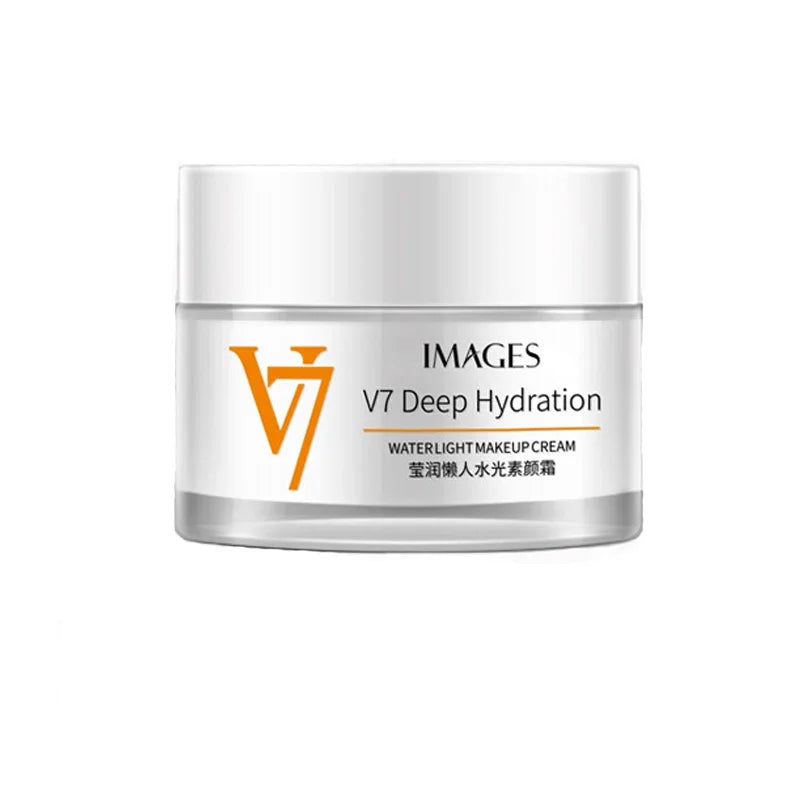 Quick Whitening Face Cream Long Lasting Moisturize Oil Control Skin Care Cover Pores Acne Nude MakeUp Base Brighten
