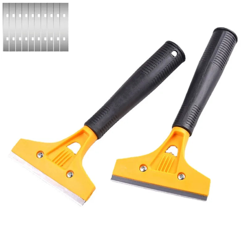 New 10cm Cleaning Shovel Cutter Portable Cleaning Knife Glass Floor Tiles Scraper Blade Seam Removal Household Kitchen Hand Tool