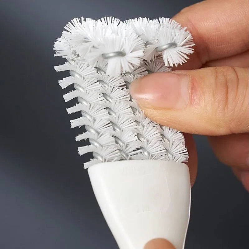Bird Cage Cleaning Brush with Long Handle Gap Shovel Easy Removal Brush Hamster Rabbit Cage Gap Cleaning Brush Parrot Supplies