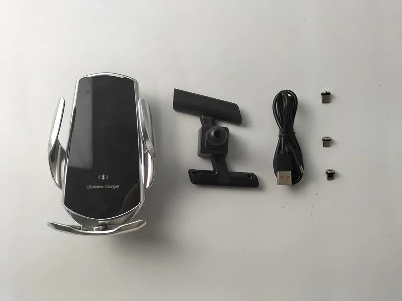15W Fast Charging Wireless Charger Car Mount Phone Holder Automatic Clamping For 2013-2022 Peugeot 3008