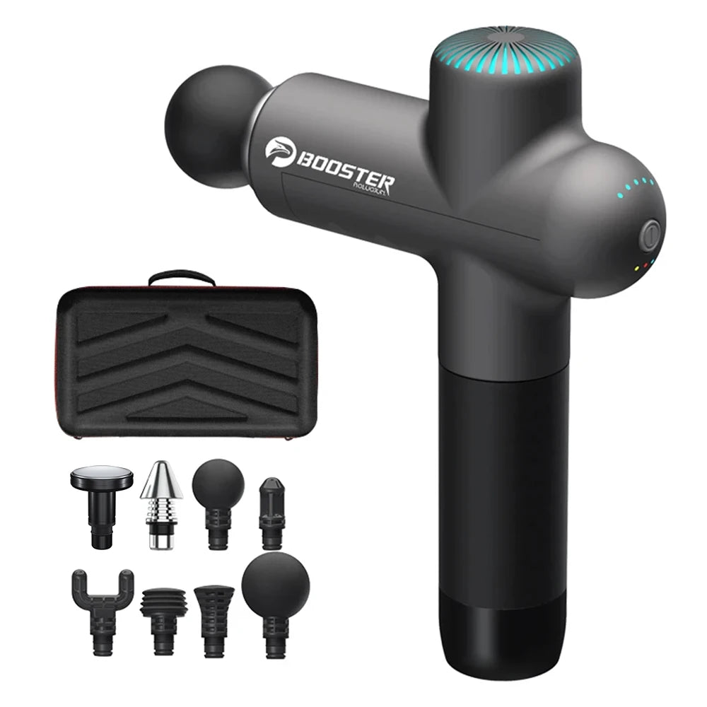 Booster Massage Gun Electric Neck Massager 7.4V Smart Hit