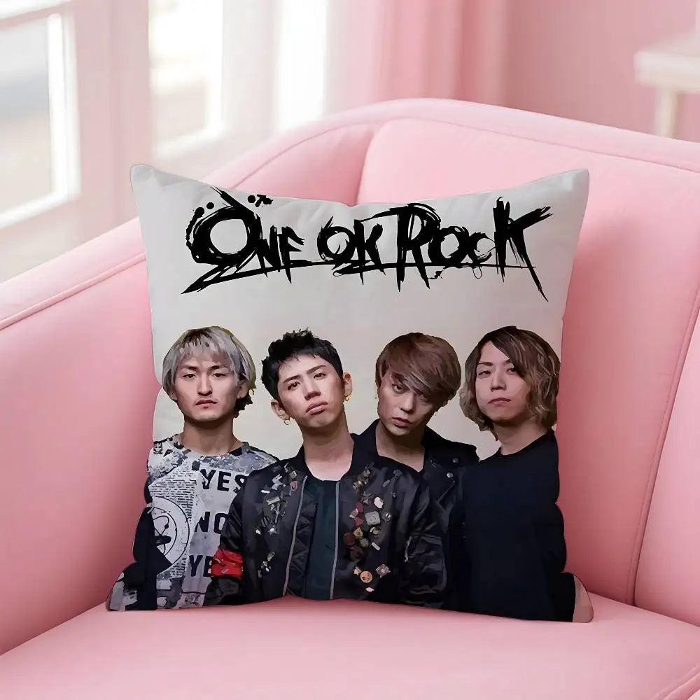 ONE OKBand O-ONE OK R-ROCK Ambitions Pillow Case pattern printing pillowcase living room sofa cushion cover bedroom room decor