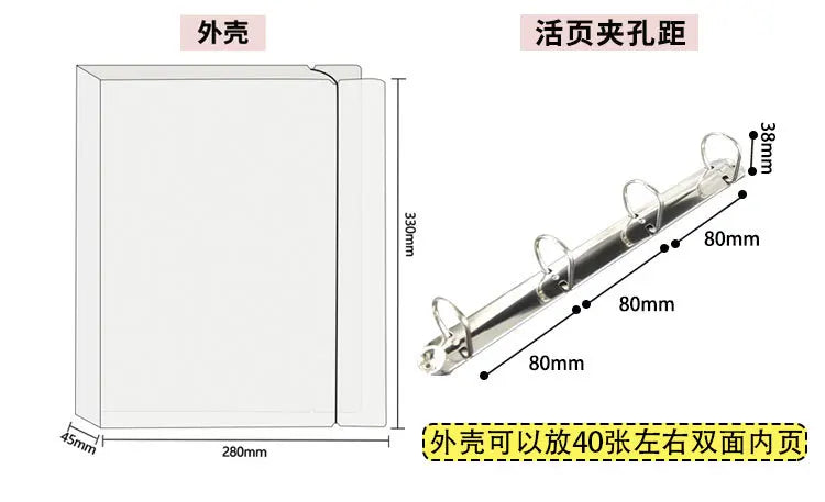 10Pcs A4 Double Sided Photo Sleeves Pages -Thick Clear Photo Album Inserts For Trading Cards, Postcards, Polaroids, Laser Ticket