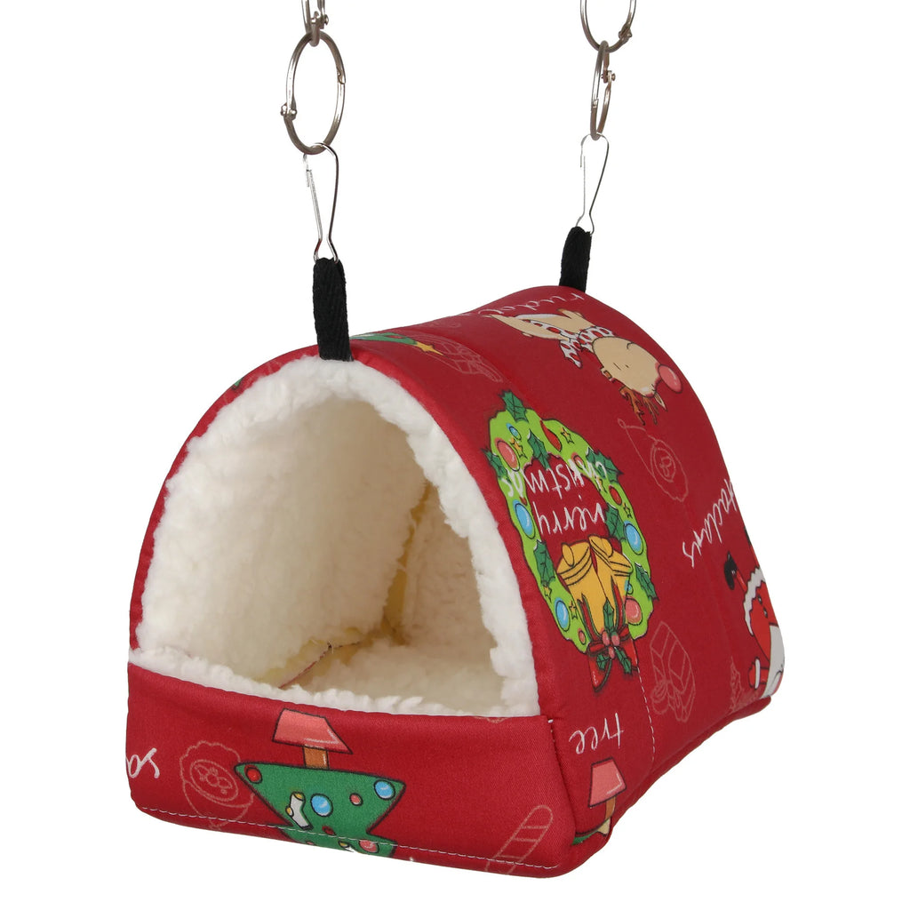 parrot hamster's nest Insulation cotton nest bird's nest fleece thickened Winter Little Favored One parrot hamster supplies