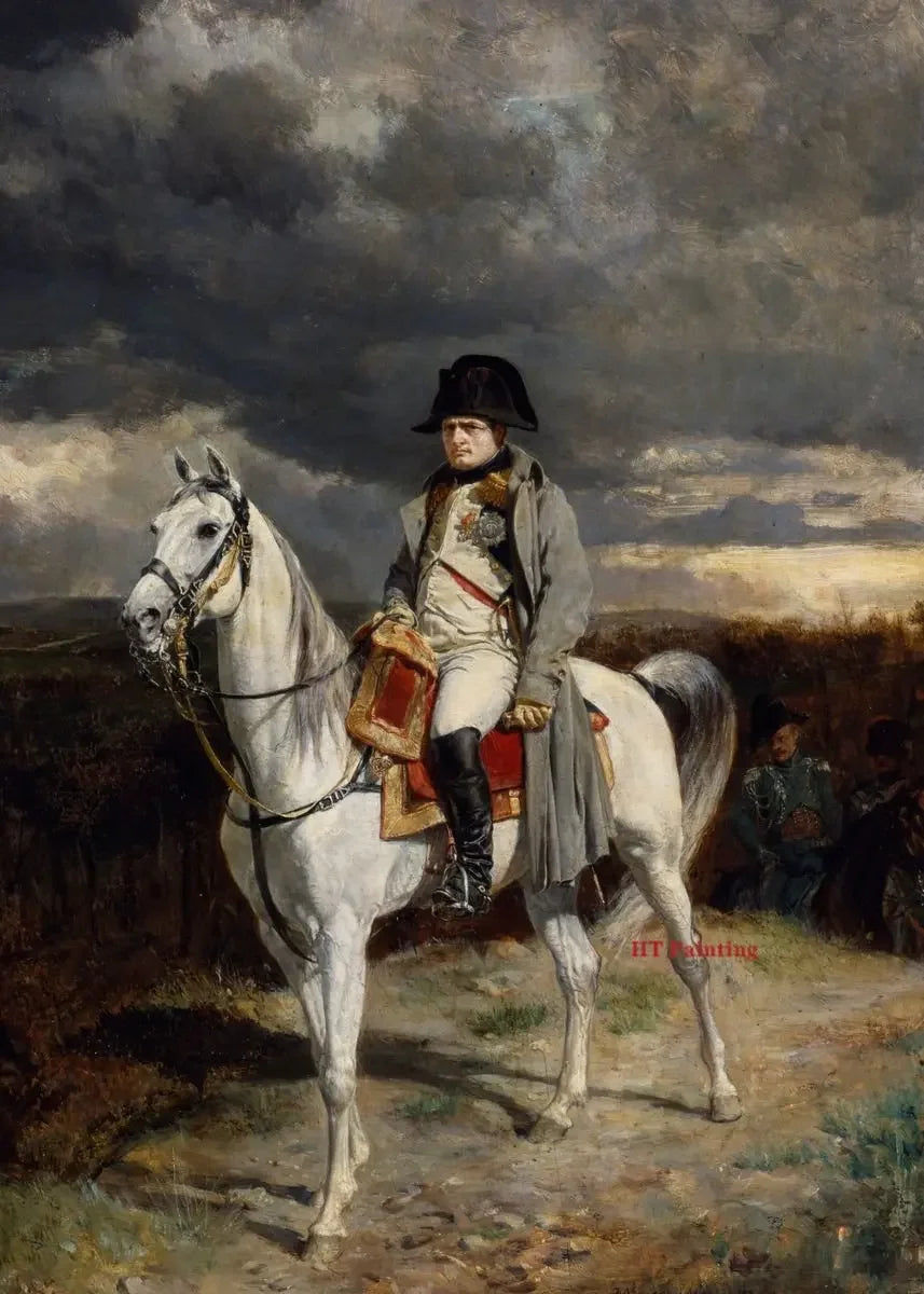 Vintage Classic Napoleon Bonaparte Coronation Wall Art, Canvas Print Poster, Suitable for, Home, Living Room, Office Decoration