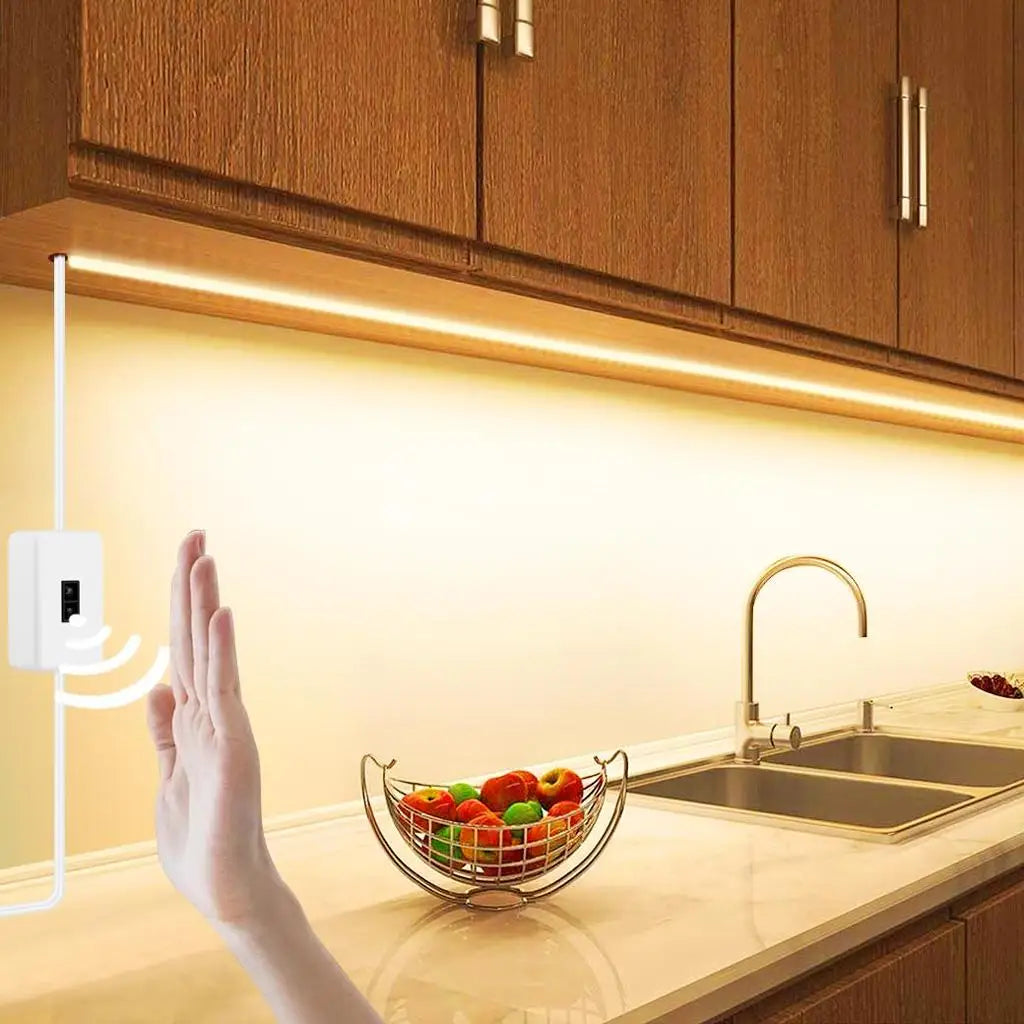 5V USB LED Strip Light COB Hand Sweep Sensor LED Lights COB Strip