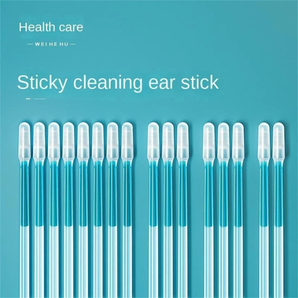 Premium Earwax Remover Tool Reusable Silicone Ear Cleaning Sticks