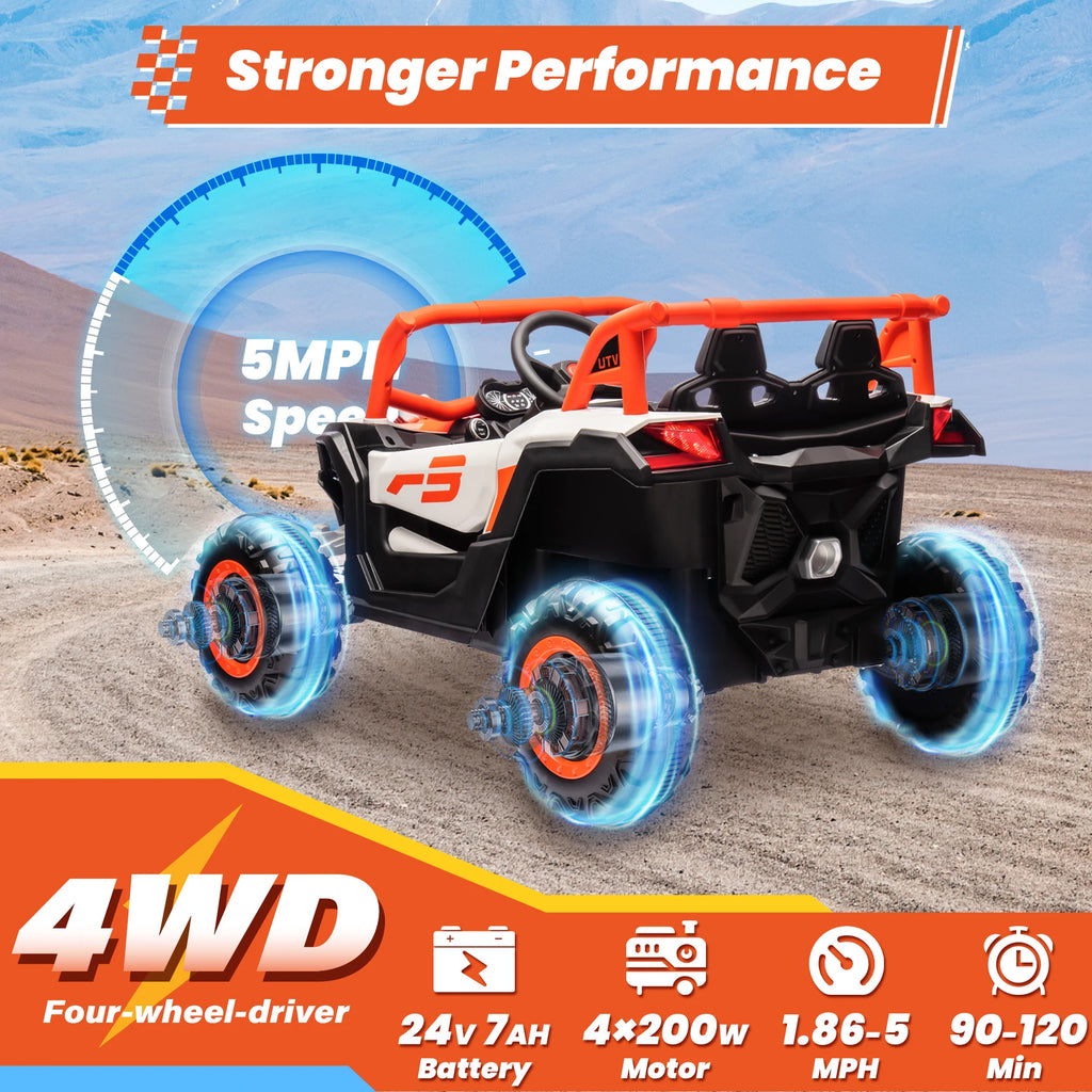 Joyracer 24 Volt Ride on Toys with Remote