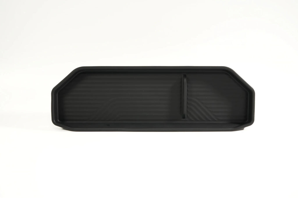 Car Armrest Storage Box Lower Center Console Organizer Cup Holder Storage Box Wireless Charger Panel Mat For KIA EV9 2024 2025