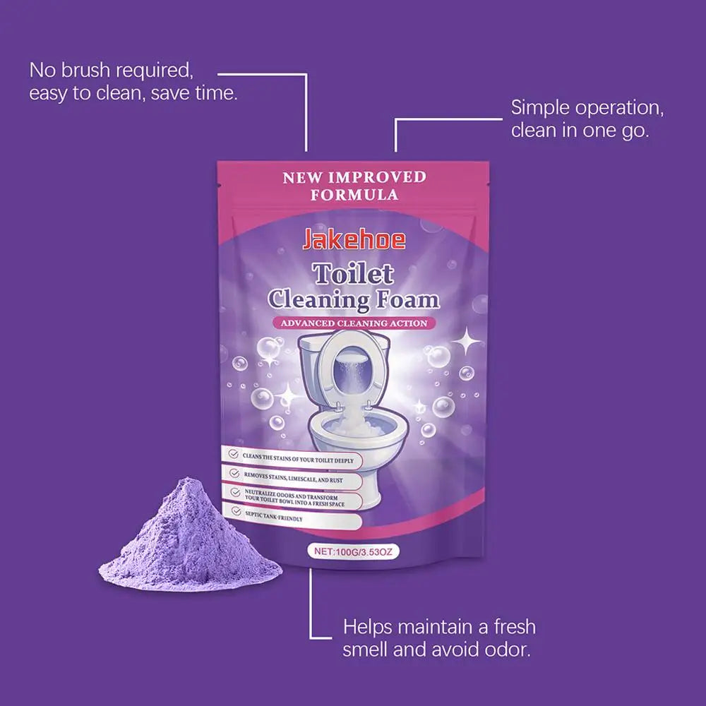  1/2/3/4/5/10pcs(Buy 6 Get 4 Free)Toilet Descaling Powder Effectively Remove Stubborn Urinary Scale Eliminate Odor Long Lasting