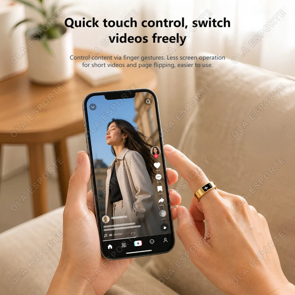AI Recording Translation Smart Ring