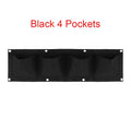 Multiple Pockets Planting Bags Garden Planter Vertical Suculentas Plant Pot Wall Hanging Planting Bags Home Decor Accessories
