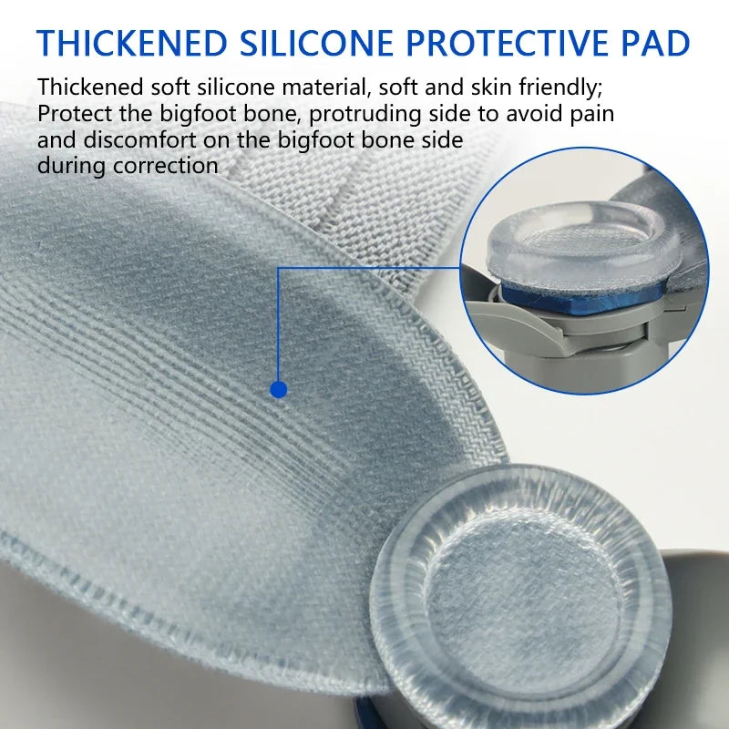 Unisex Bunion Adjustable Bunion Fix for Big Toe Separation Pain Relief - Orthopedic Bunion Splint with Straightener
