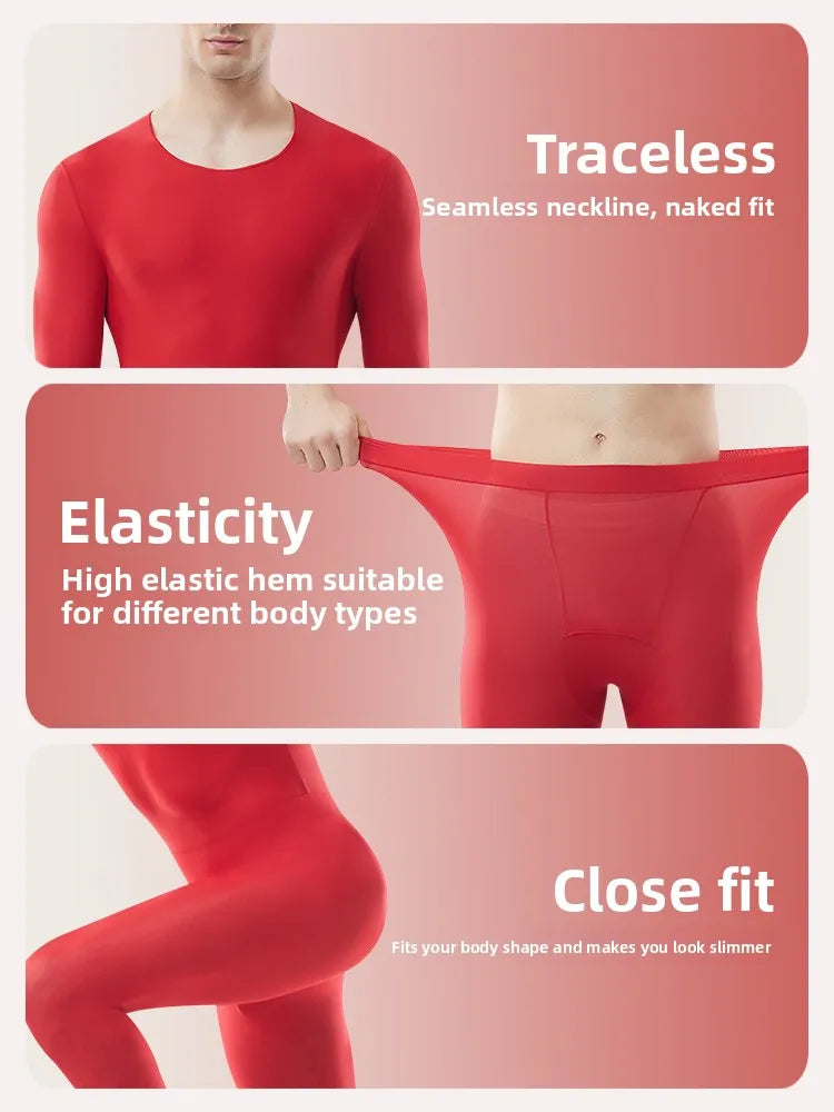 Men Skin Bottom Clothing Hyaluronic Acid Skin Care Clothing 37 Degrees Constant Temperature Ultra-Thin