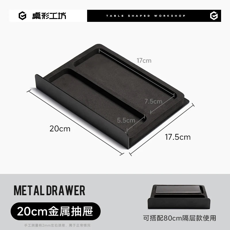 Monitor Stand Riser Storage Drawers Office Desk Organizer Computer Storage Shelf Ergonomic Desk Accessory for Home Office Setup
