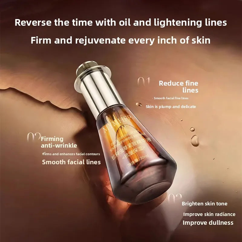 Cordyceps Sinensis Anti-aging Serum Anti-wrinkle Whitening Brightening Promote collagen Reduce Fine Line Skin Care Essence