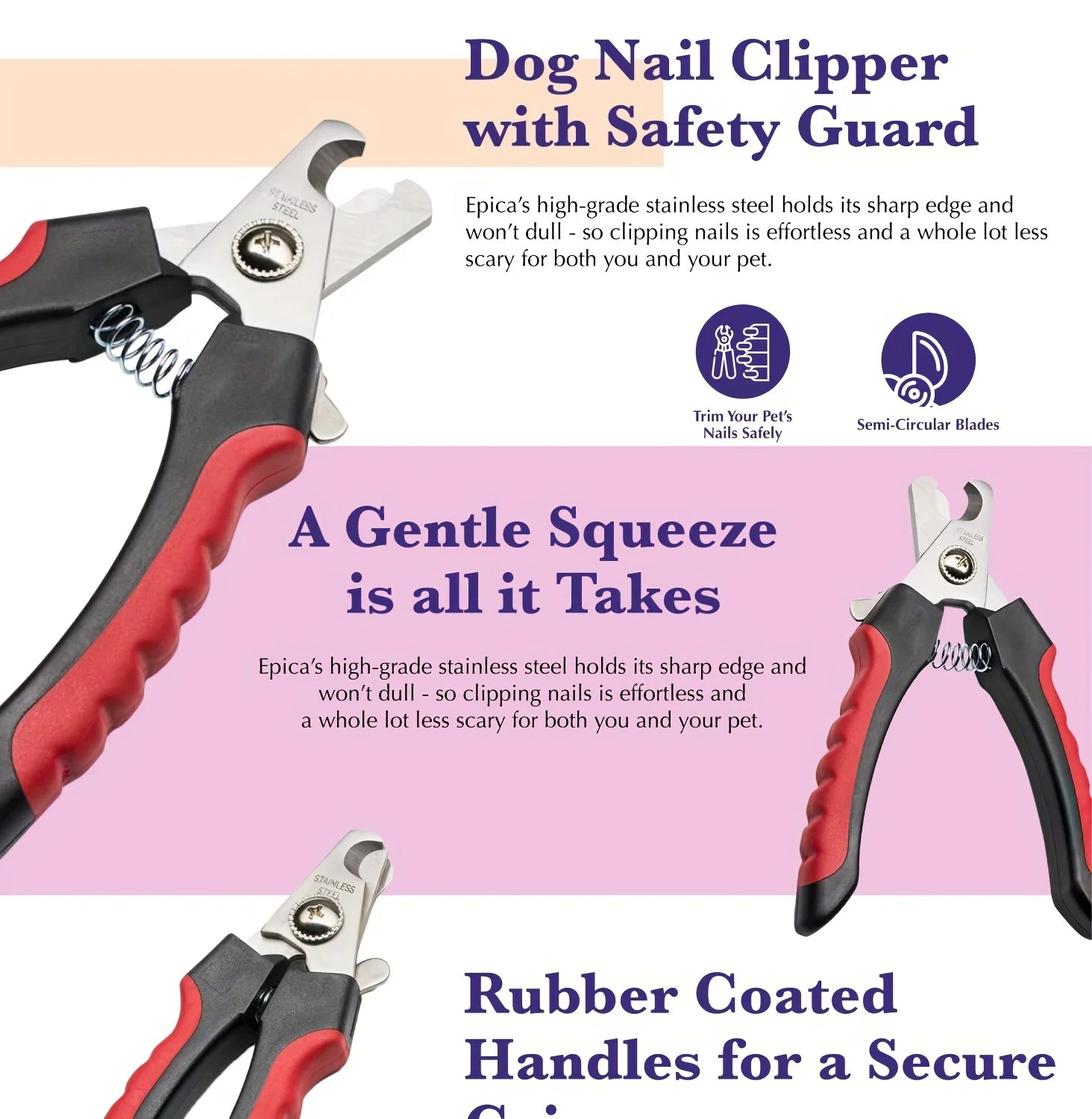 Pet-Specific Nail Clippers, Cat Scissors, Nail Trimming And Manicure Tools, Cat Paw Sets, Pet And Dog Manicure Tools