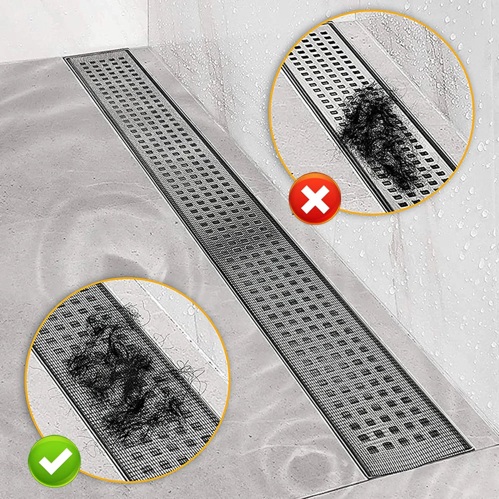 5/10 Meter Strainer Kitchen Sink Sewer Outfall Stopper Bathroom Mesh Stickers Disposable Shower Floor Drain Filter Hair Catcher