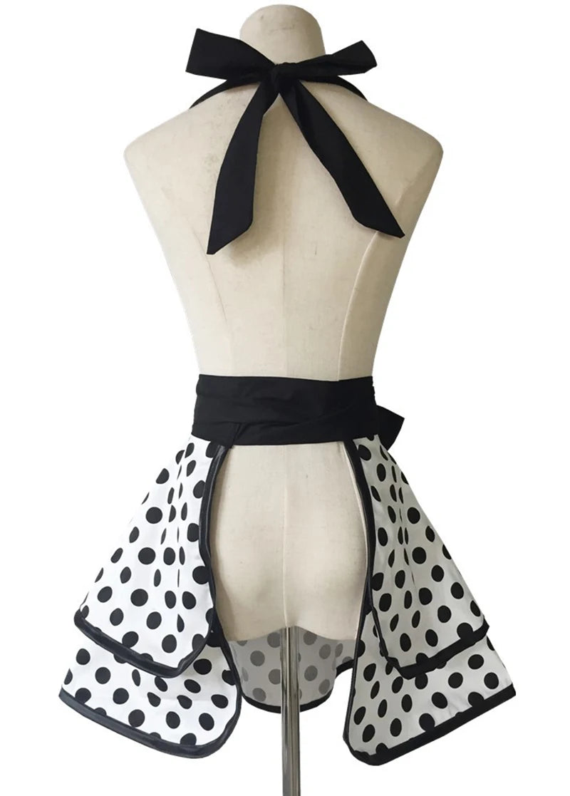 Lovely Apron Cute  Large Swing Princess Apron kitchen Cooking Oilproof Aprons for Women Girls