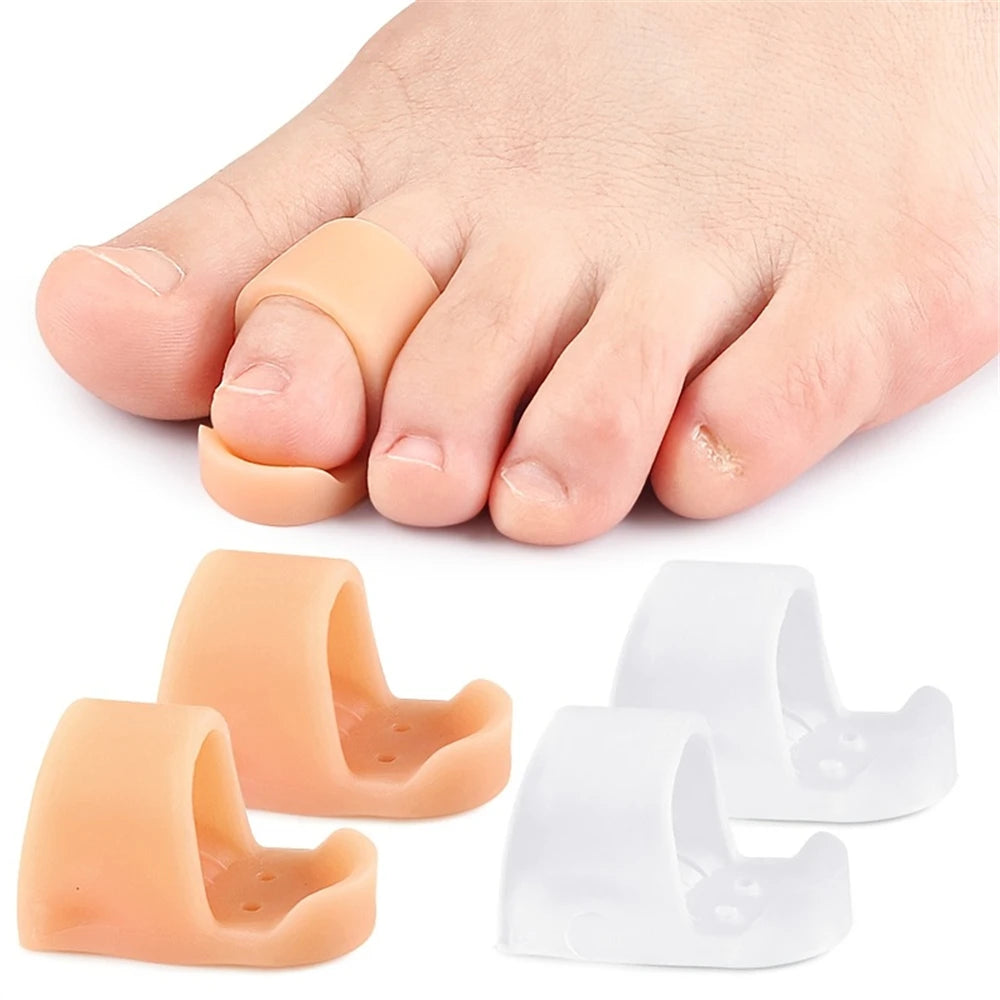 Toe Straightener Hammer Toe Corrector Overlapping Toe Protector Toe Separator Cushion Foot Orthotic Brace Toe Bend Orthotics