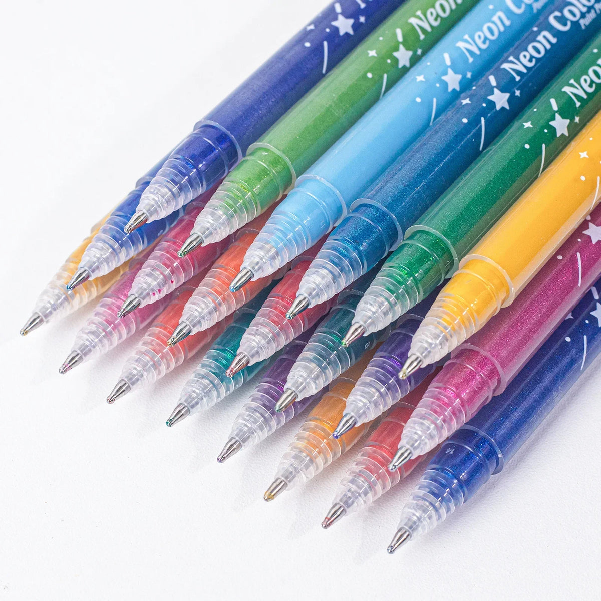 Glitter Highlighter &amp; Gel Pen Set