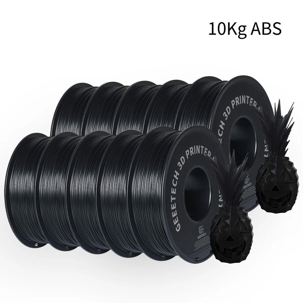 GEEETECH 10Kg In One Box Matte/PETG/Silk PLA/TPU/ABS 3D PLA