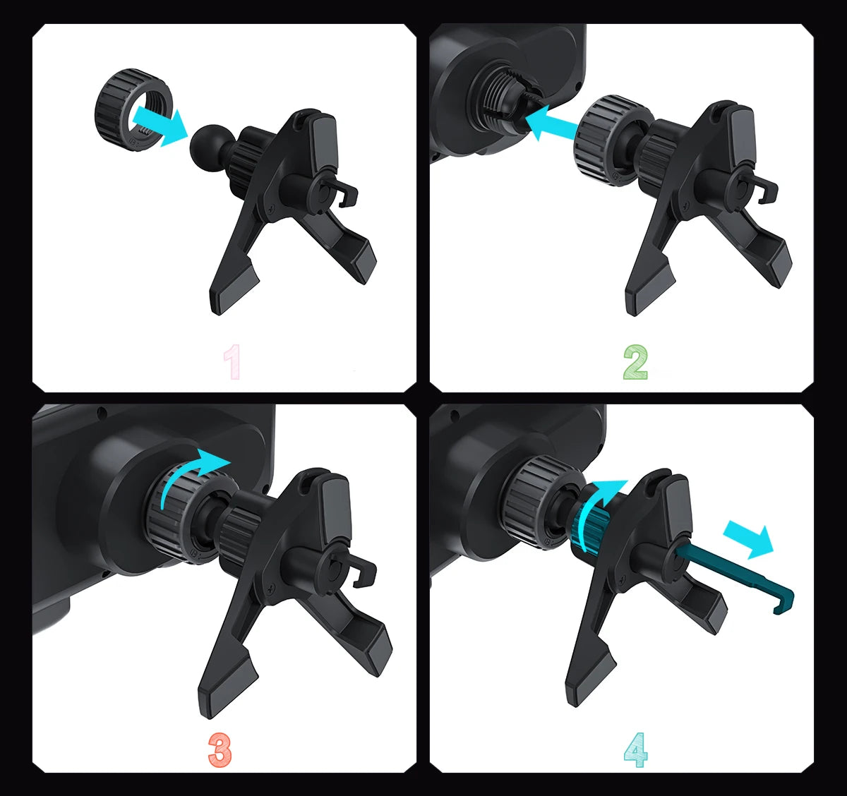 Foldable Phone Car Wireless Charger Mount Electric Clamping Rotation Universal Phone Holder For Galaxy Z Fold iPhone Xiaomi Pad