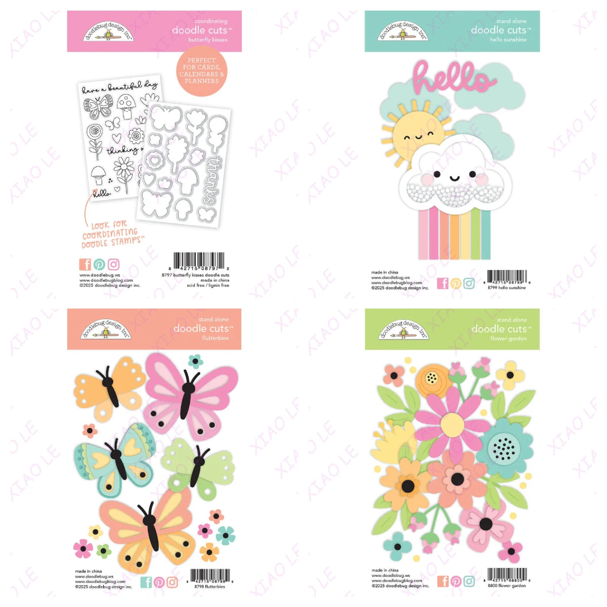 Hello Sunshine Flower Garden Metal Cutting Dies and Silicone Stamps DIY Scrapbooking Paper  Handmade Album Stamp Die Sheets