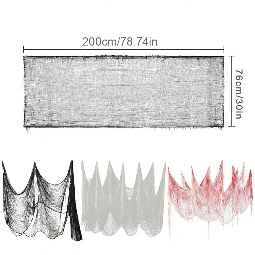 Bloody Gauze Halloween Haunted House Decor