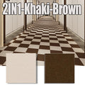 Self Adhesive Carpet Floor Tiles Sticker Square Rugs Peel and Stick Mat DIY Flooring for Kitchen Dining Room Bedroom Home Decor