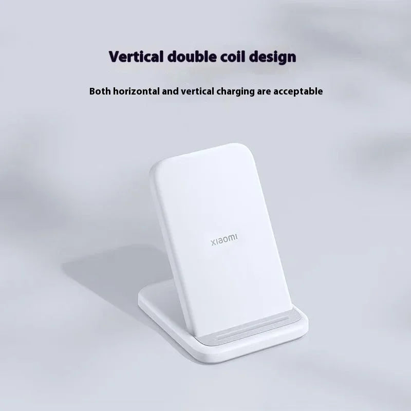 Xiaomi Mi 30W Vertical Wireless Charger Fast Charging For Xiaomi 15/14/13/12 Series For Redmi K70/K60 Series For iPhone Series
