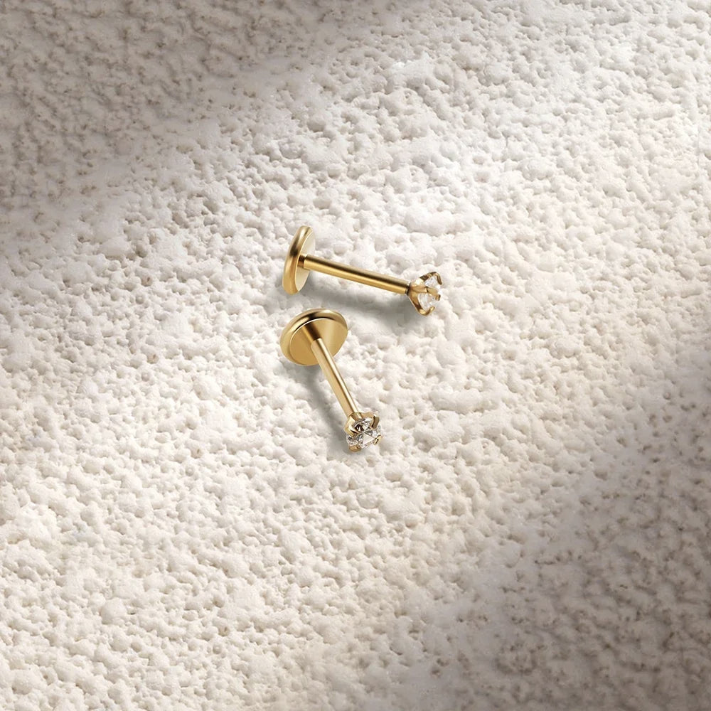 Stainless Steel Eearring Nose Stud Cartilage Piercing Jewelry