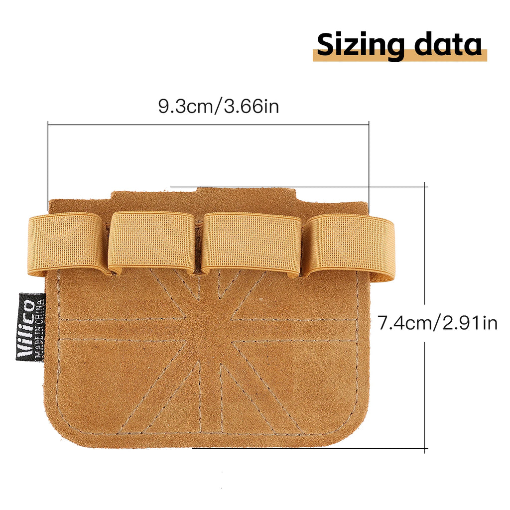 Leather Weight Lifting Training Gloves Palm Protection Women Men