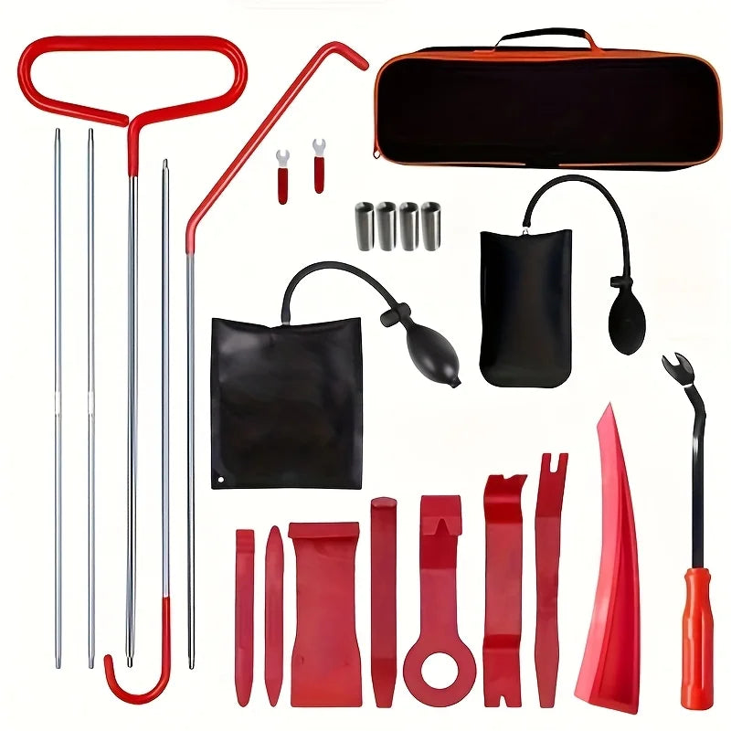 Car Door Inflatable Air Pump Tool Kit