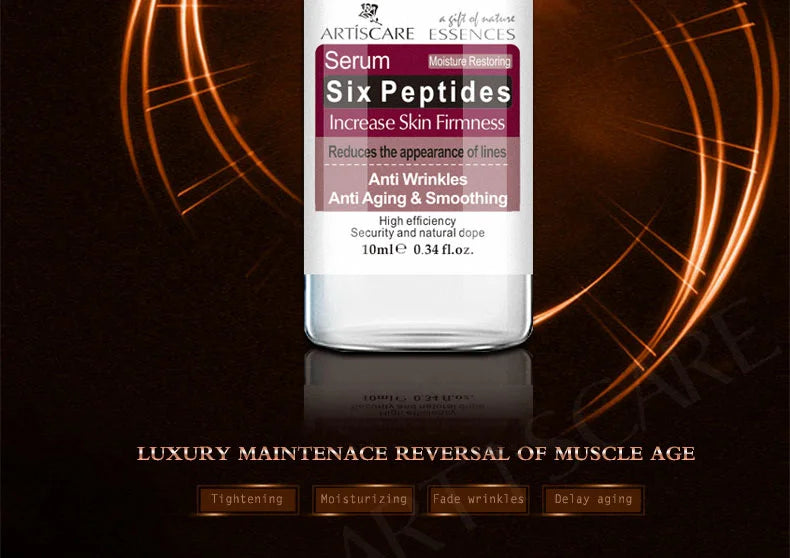 Facial Serum Six Peptides 10pcs/set Moisturizing Hydrating Peptides Essence Skin Care Peptide Face Care Products